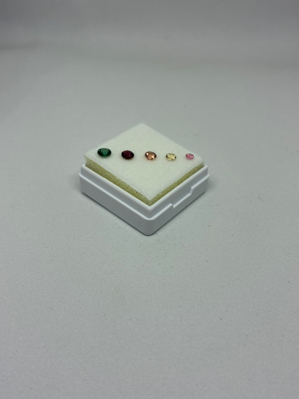 5PC Round Tourmaline Lot