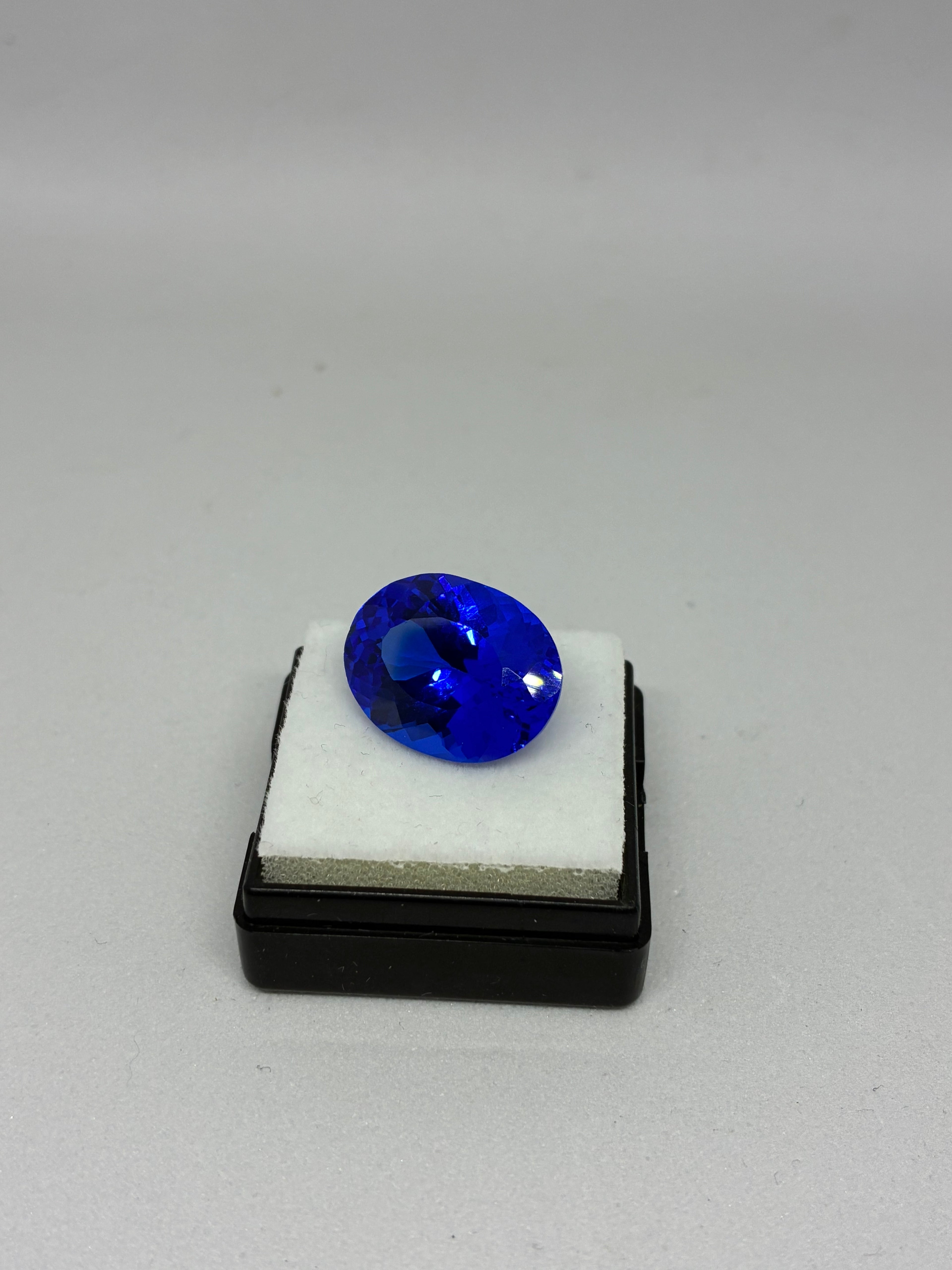 Large Blue Oval Sapphire