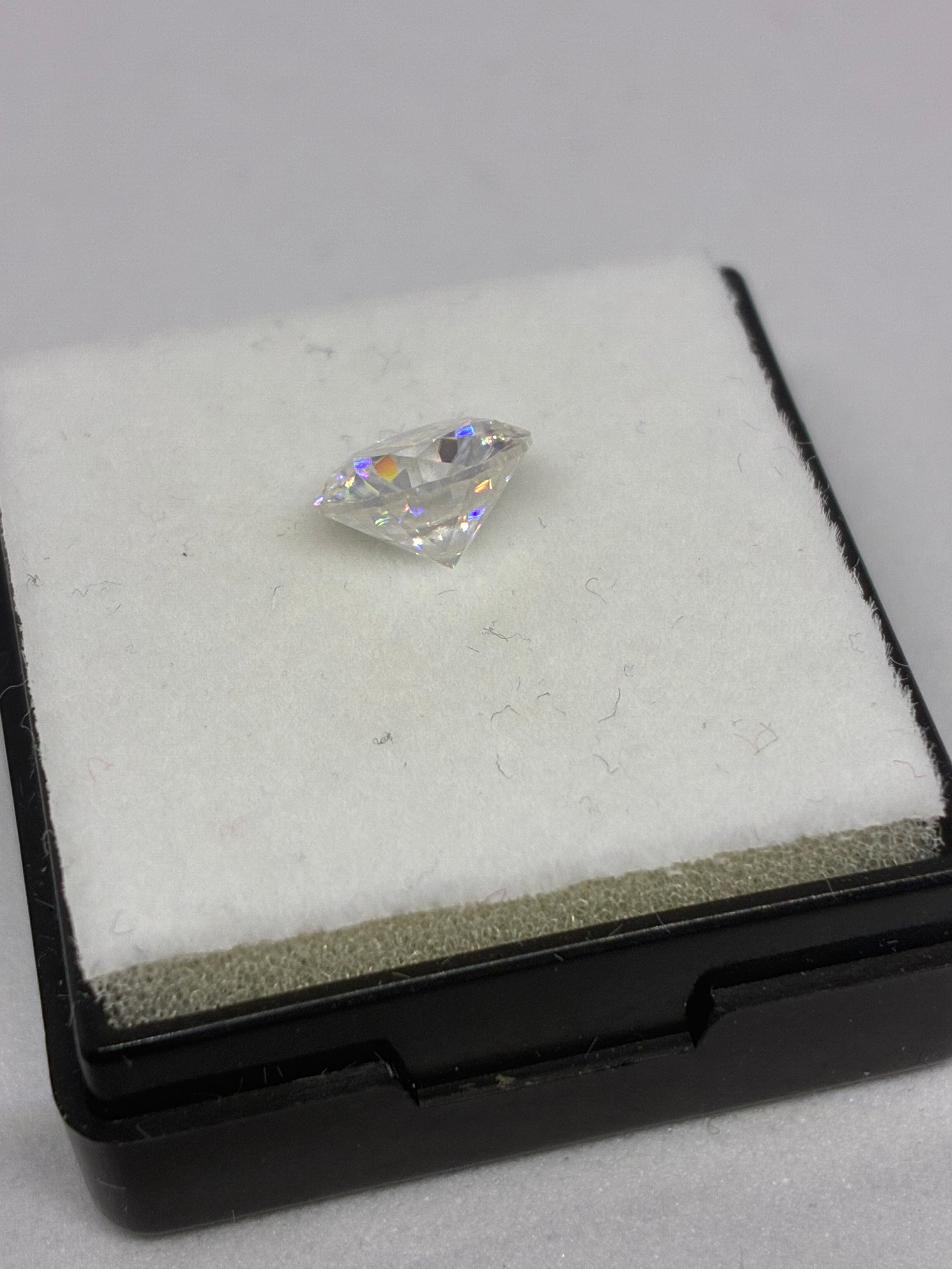 Round Cut Moissanite