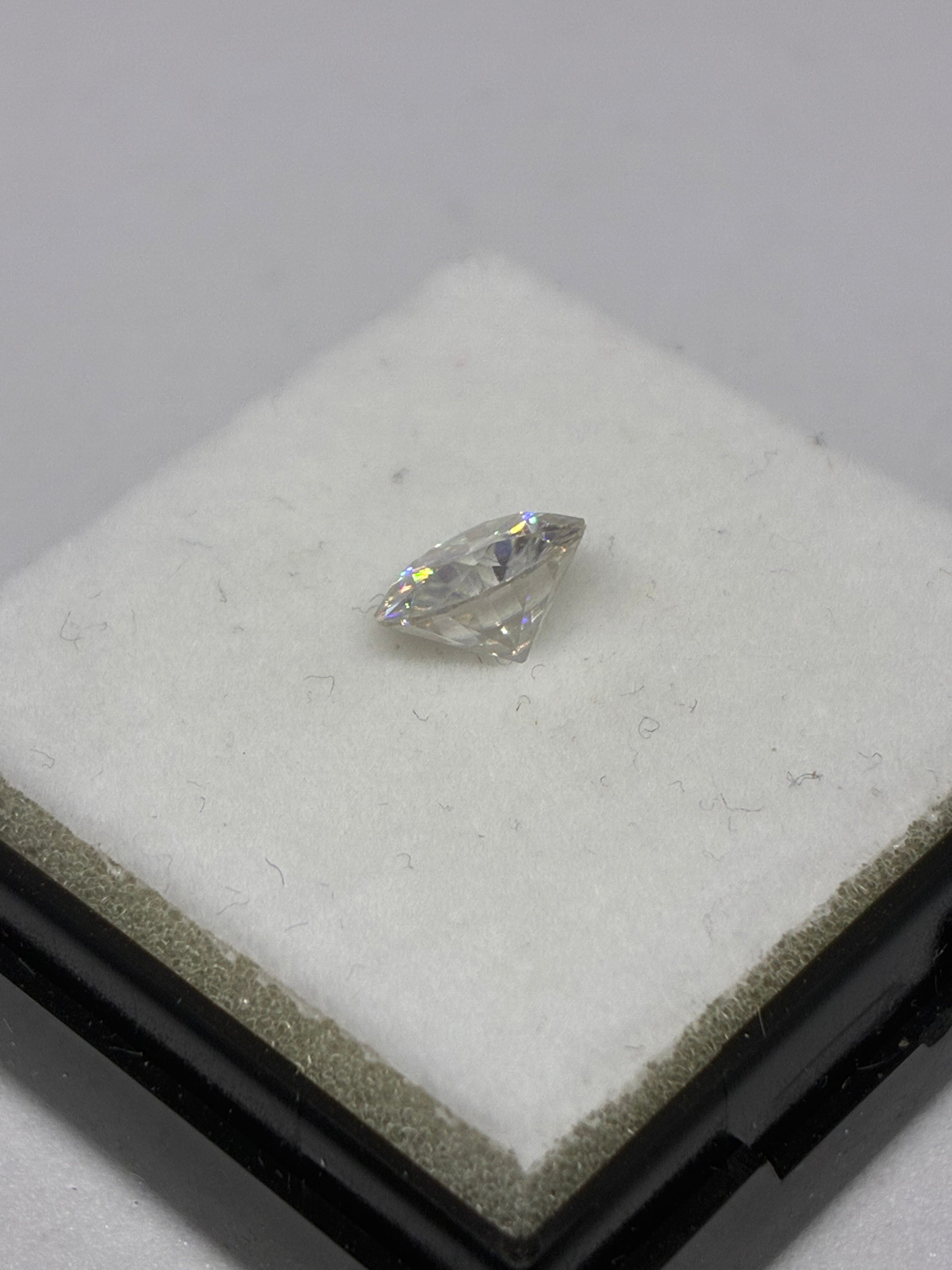 Round Cut Moissanite