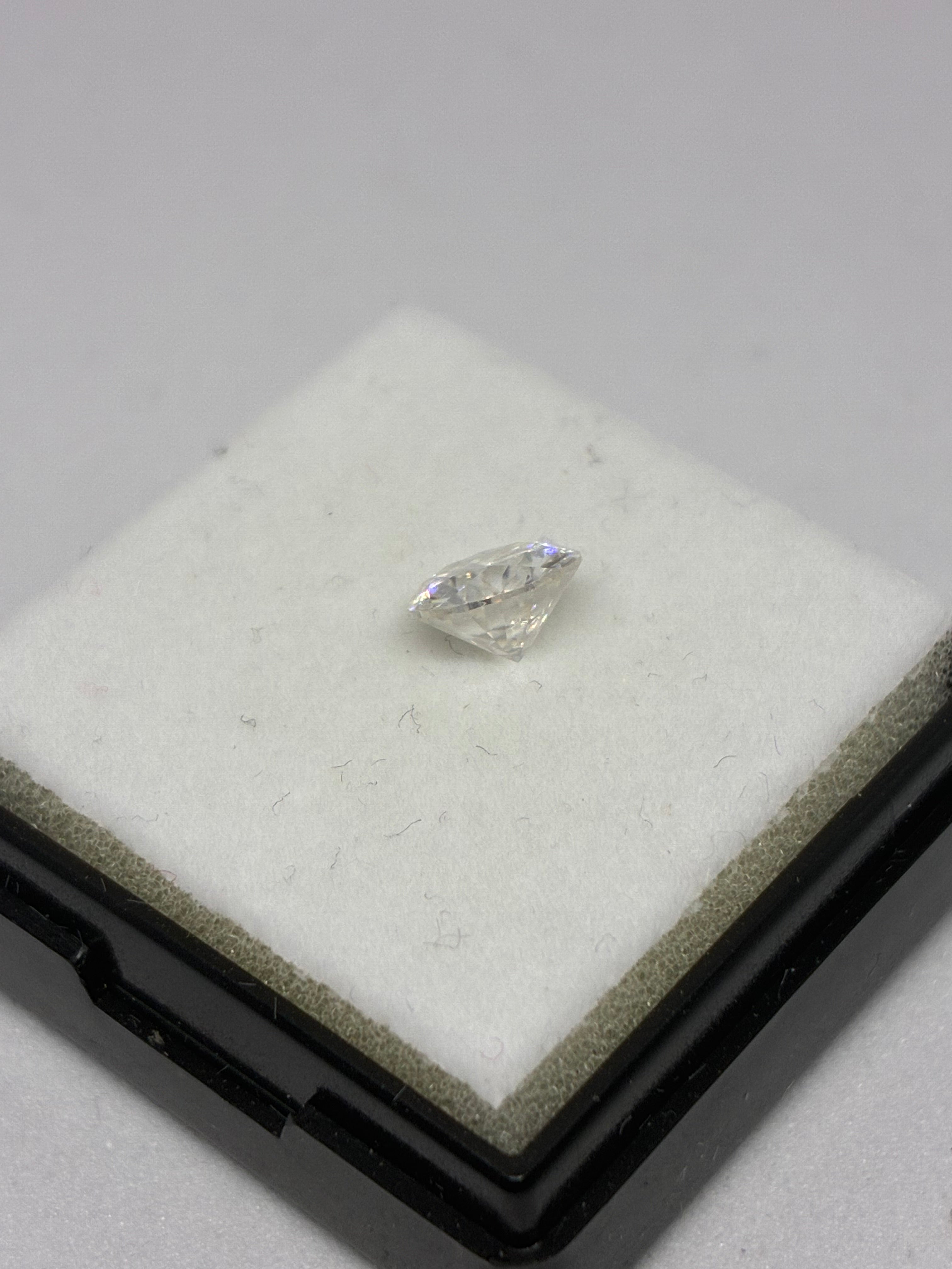 Round Cut Moissanite