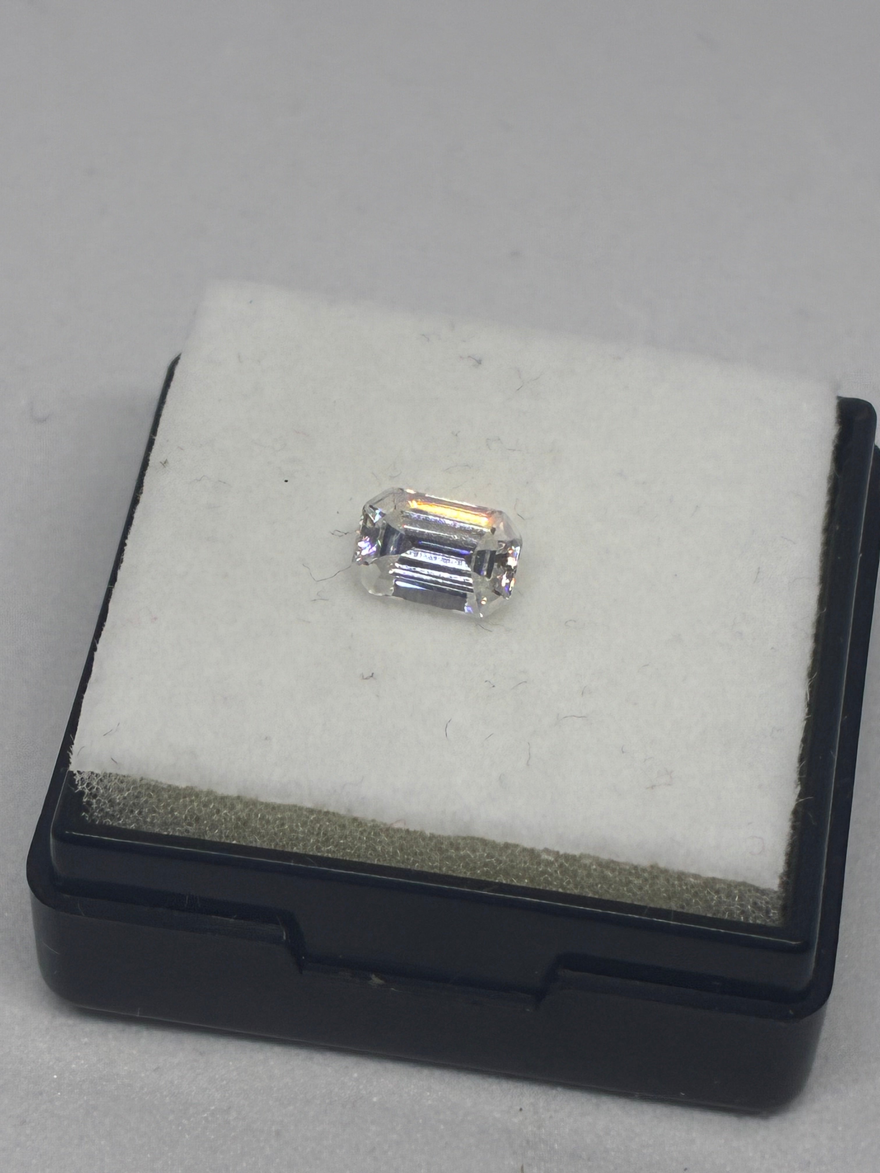 Emerald Cut Moissanite