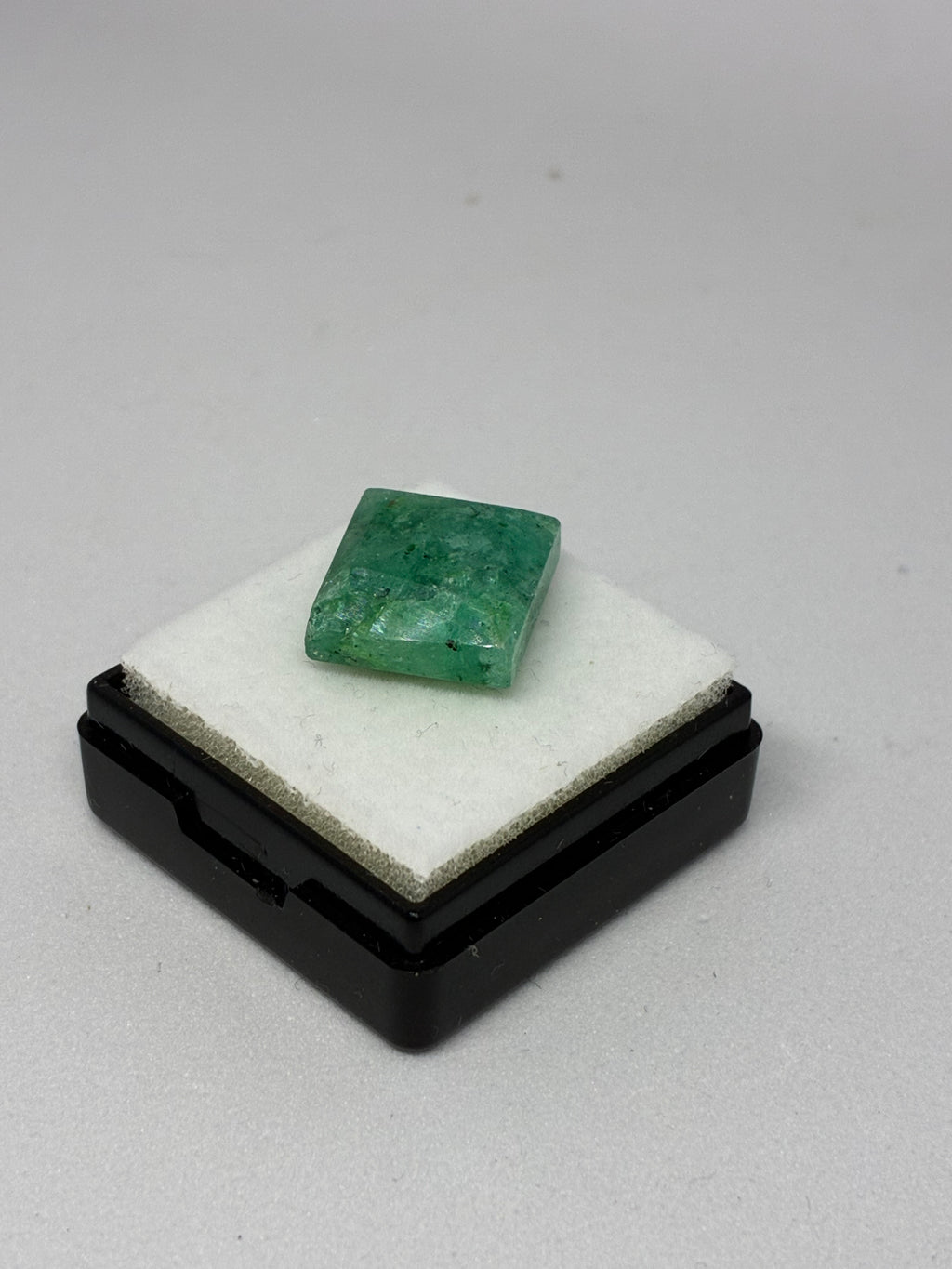 Square Cut Natural Emerald