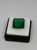 Square Cut Zambian Emerald