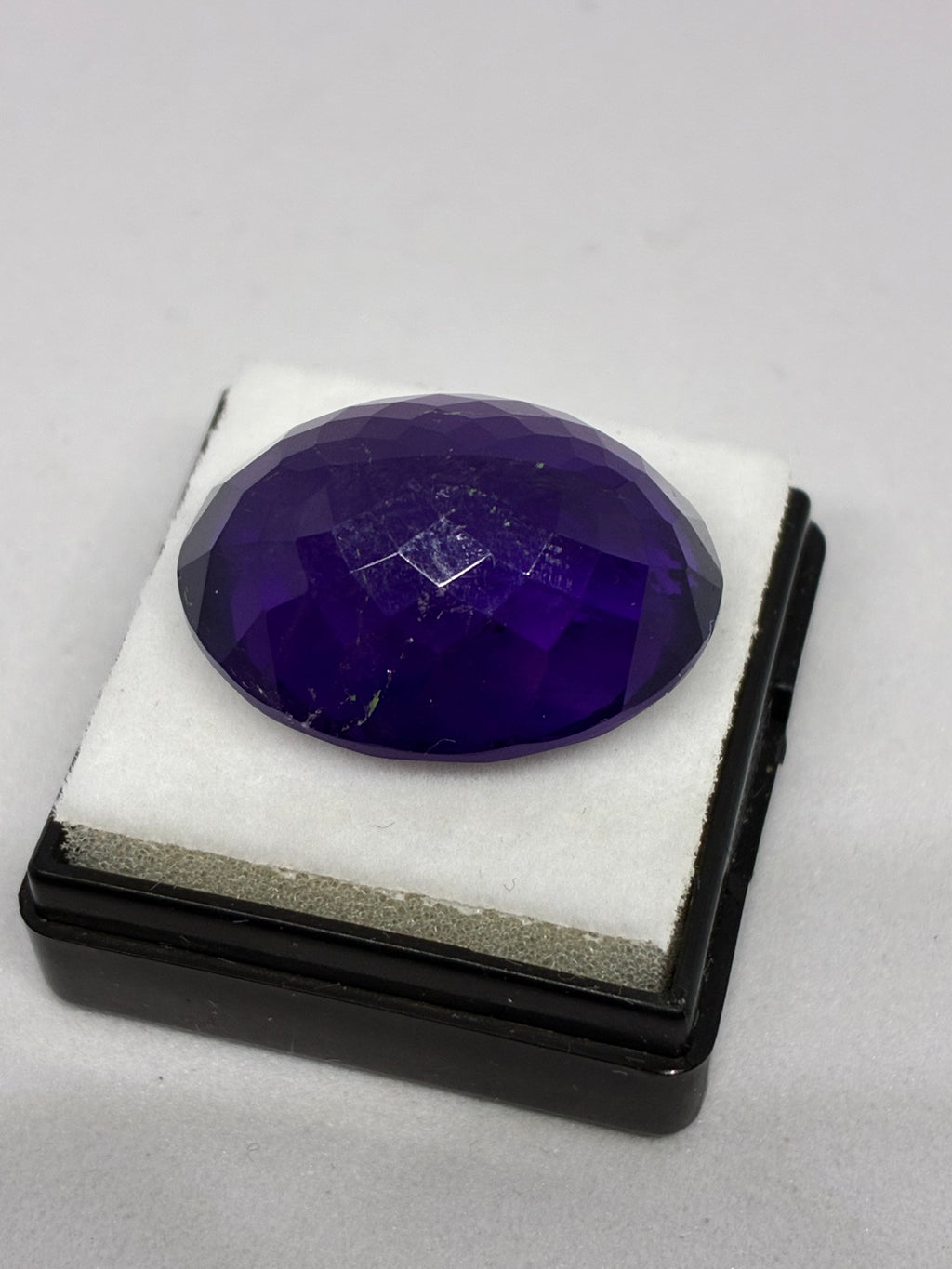 Large Oval Cut Amethyst