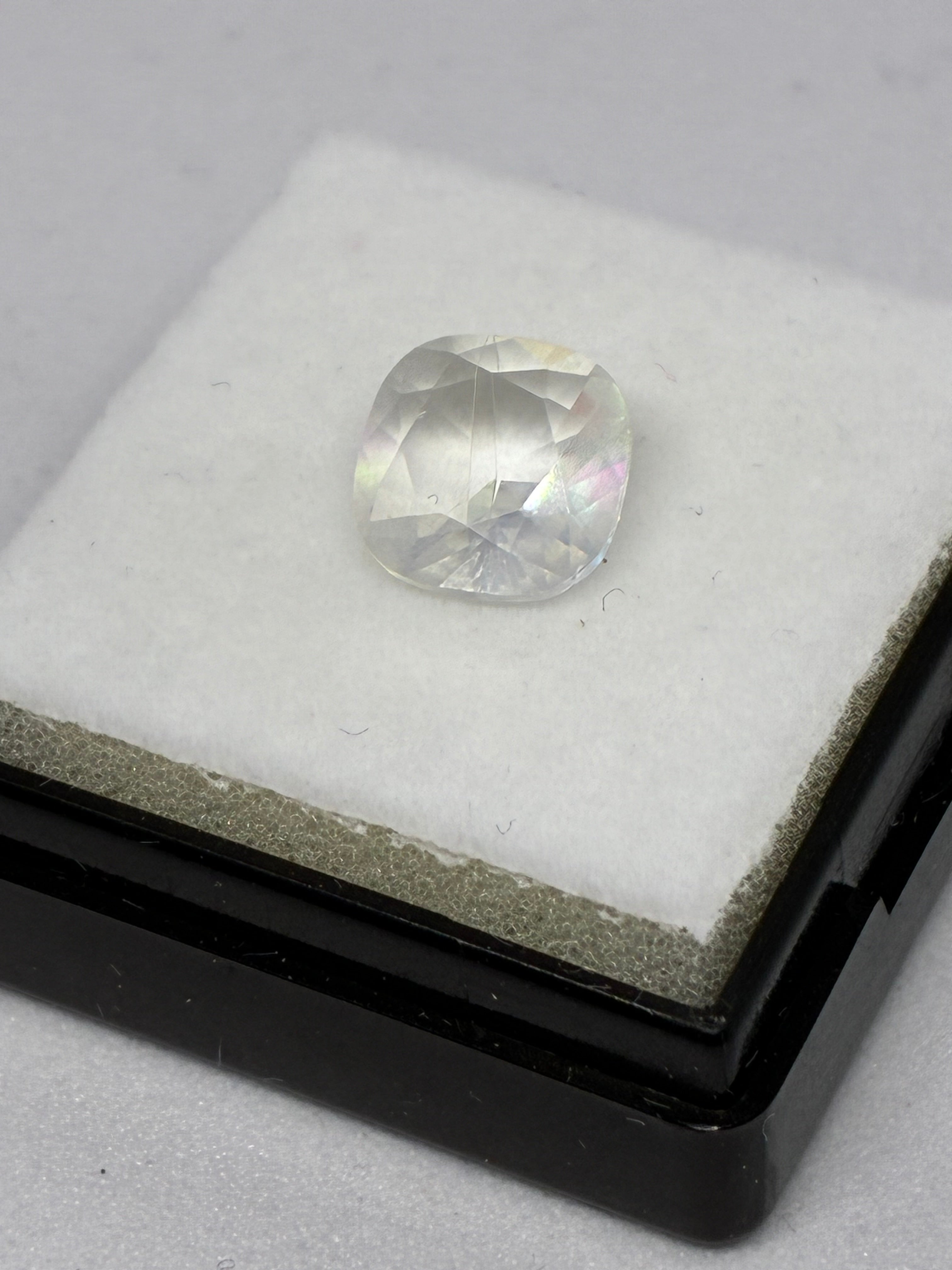 Cushion Cut Lab Moonstone