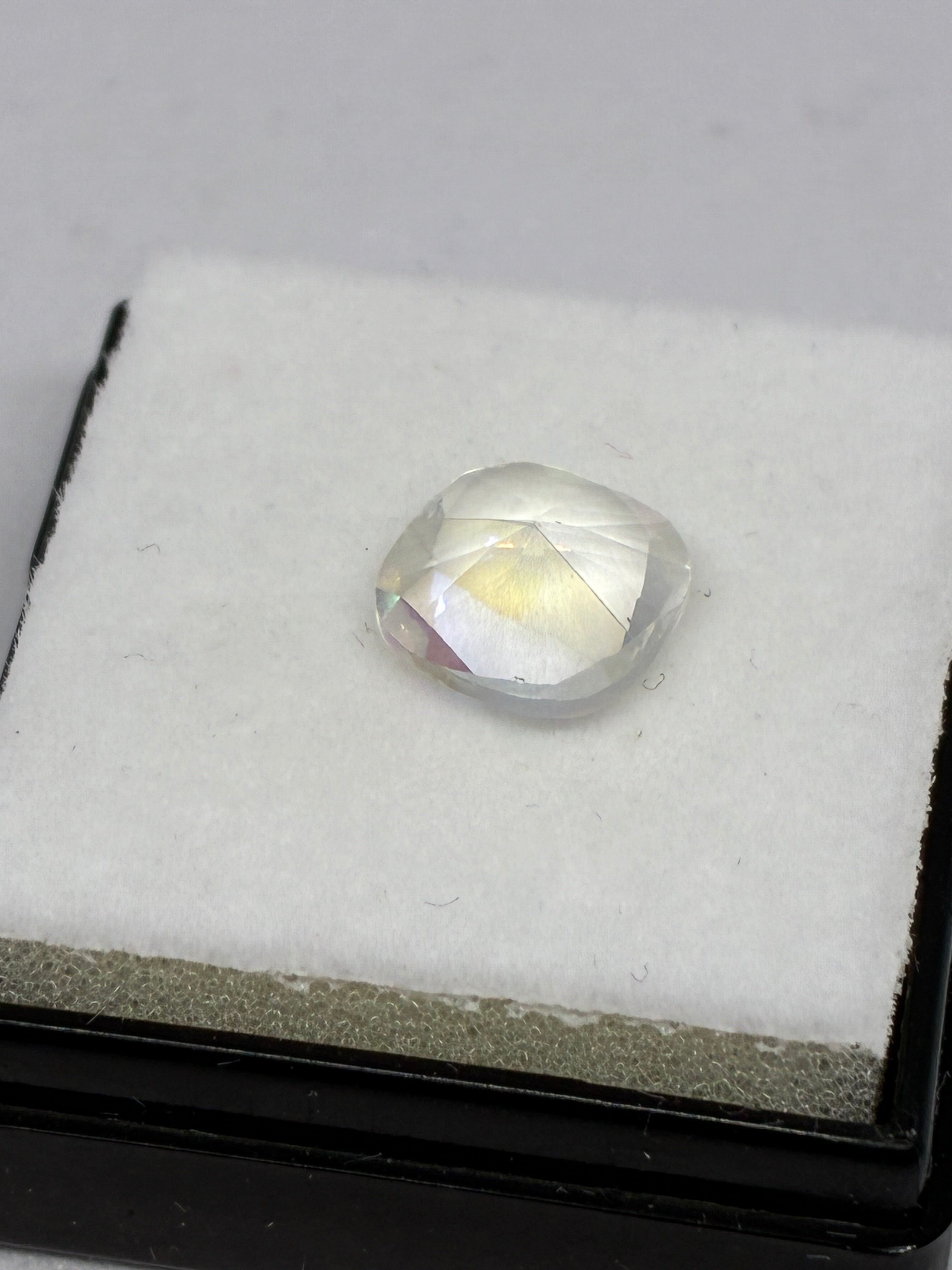 Cushion Cut Lab Moonstone