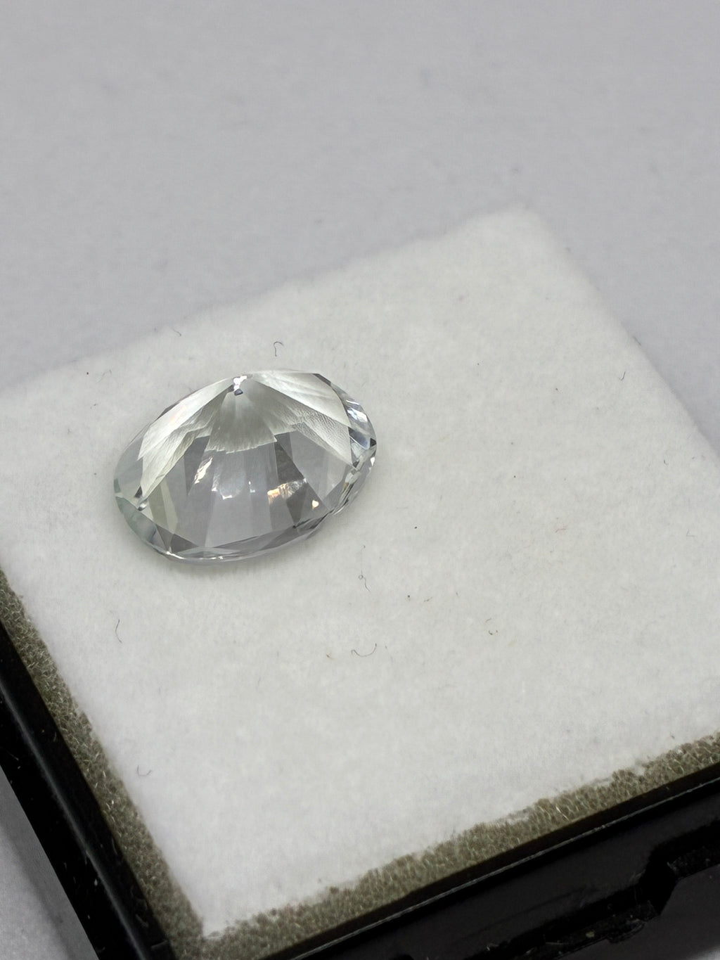 Oval Cut White Topaz
