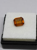 Radiant Cut Hessonite Garnet