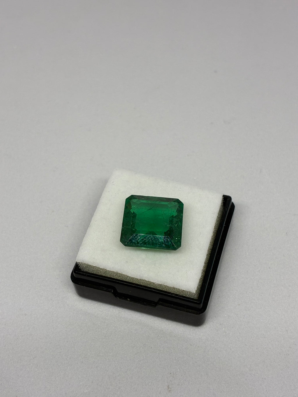 Square Cut Zambian Emerald